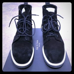 Rag & Bone Elliot Lace Boot (Black)